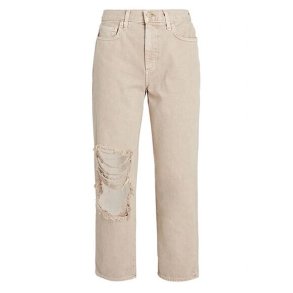 L'agence Enya Distressed Biscuit Destruct High Rise Size 34 - Picture 1 of 13
